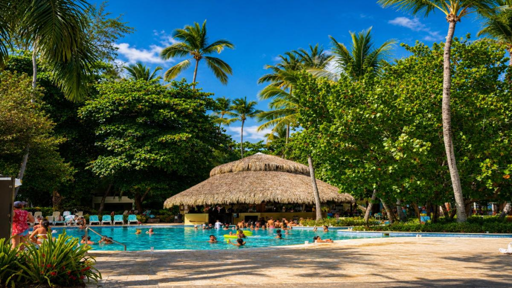 Family swimming pool at Impressive Punta Cana