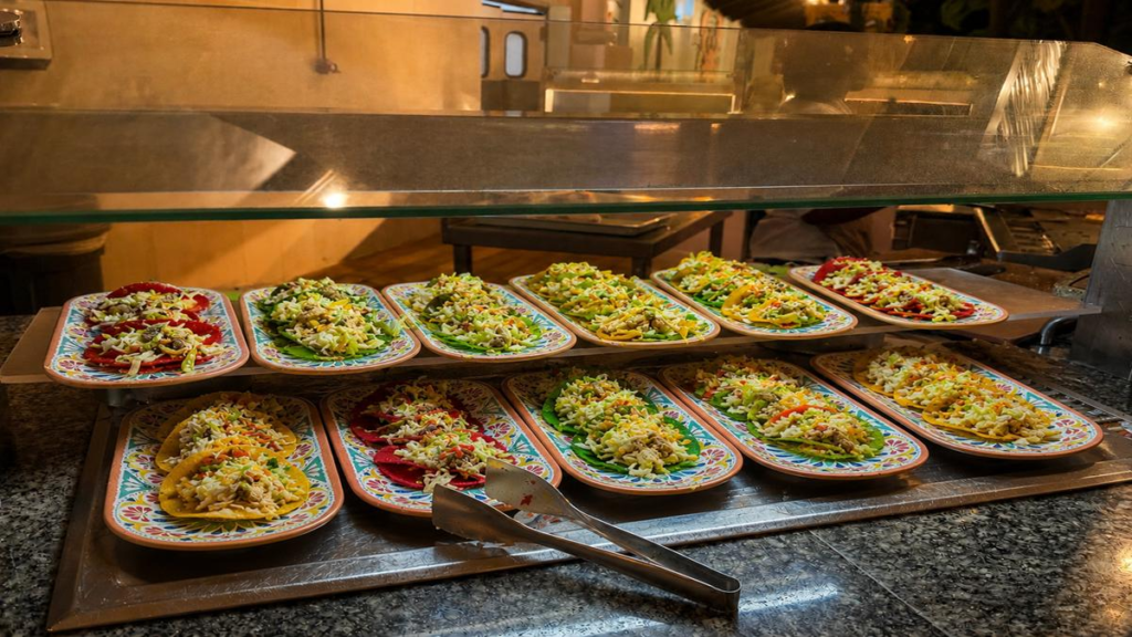 Tacos at Buffet at Impressive Punta Cana