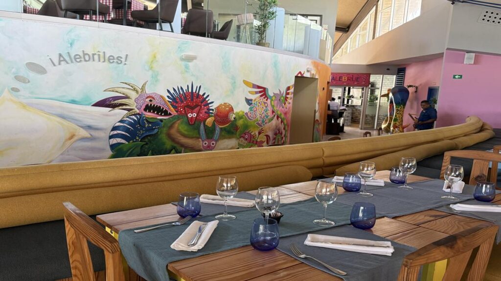 Mexican restaurant at impressive Punta Cana