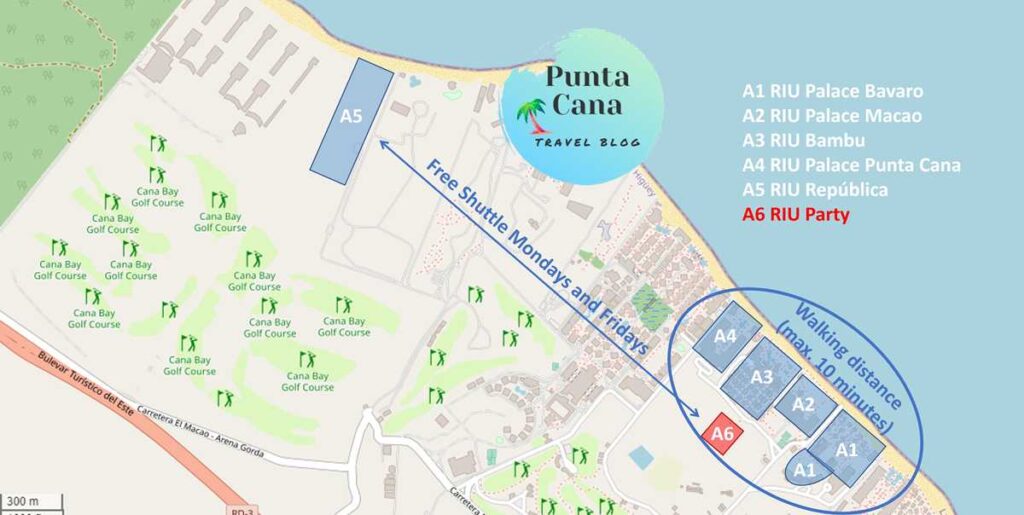 Overview of the Riu Party Venue 2025