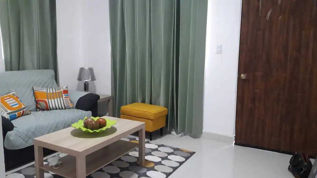An affordable Airbnb in Santo Domingo, close to the bus station of Caribe Tours