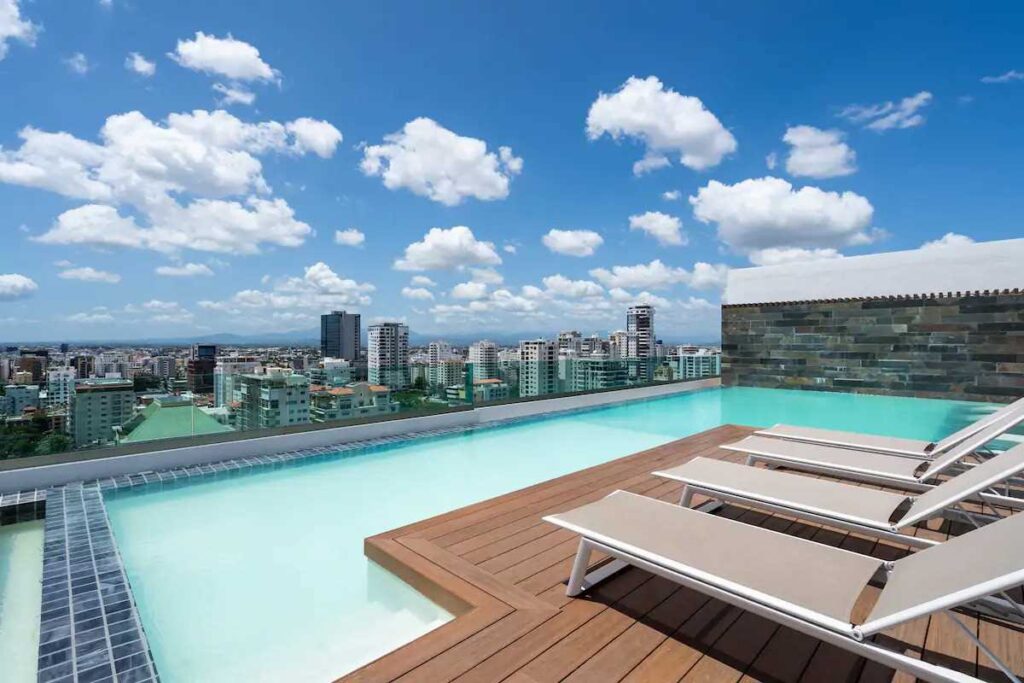 A unique Airbnb in Santo Domingo with an amazing view from the rooftop