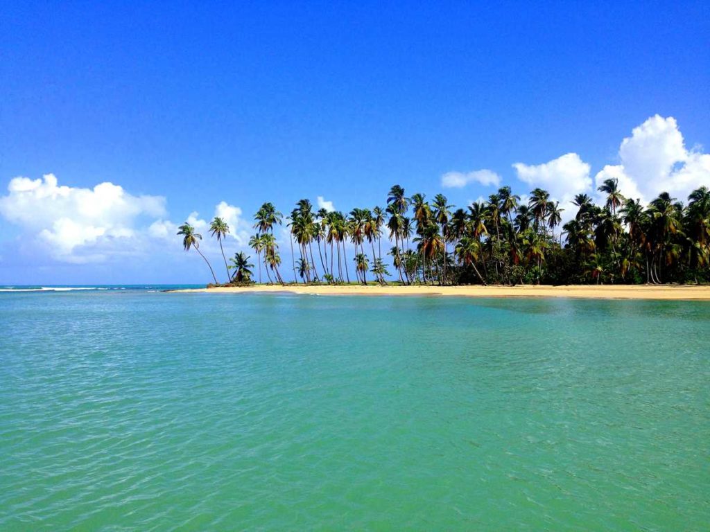 The beautiful and pristine beach of Playa Esmeralda in the area of Miches