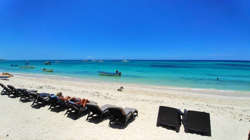 The beach of El Cortecito in Bavaro, Punta Cana