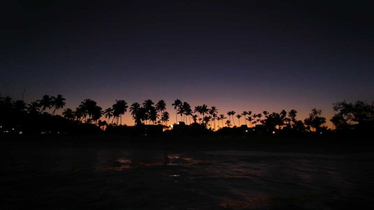 A beautiful sunset in Bavaro, Punta Cana