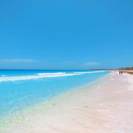 The beach Arena Gorda in Punta Cana behind Hard Rock Hotel