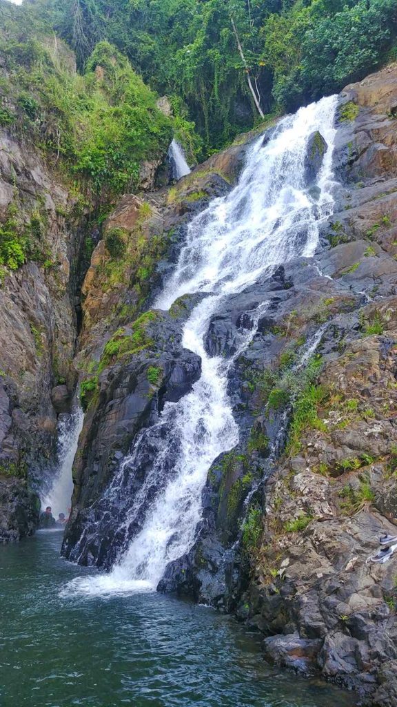 The waterfall Cascada Blanca close to Pedro Sanchez in the Cordillera Oriental