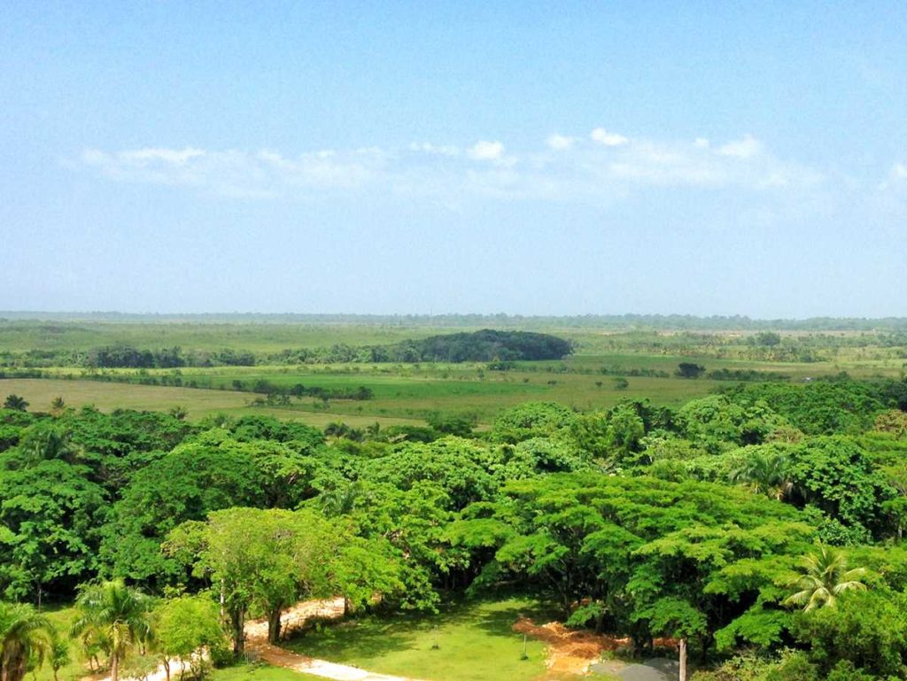 The beautiful Los Haitises national park, the most popular national park in the Dominican Republic