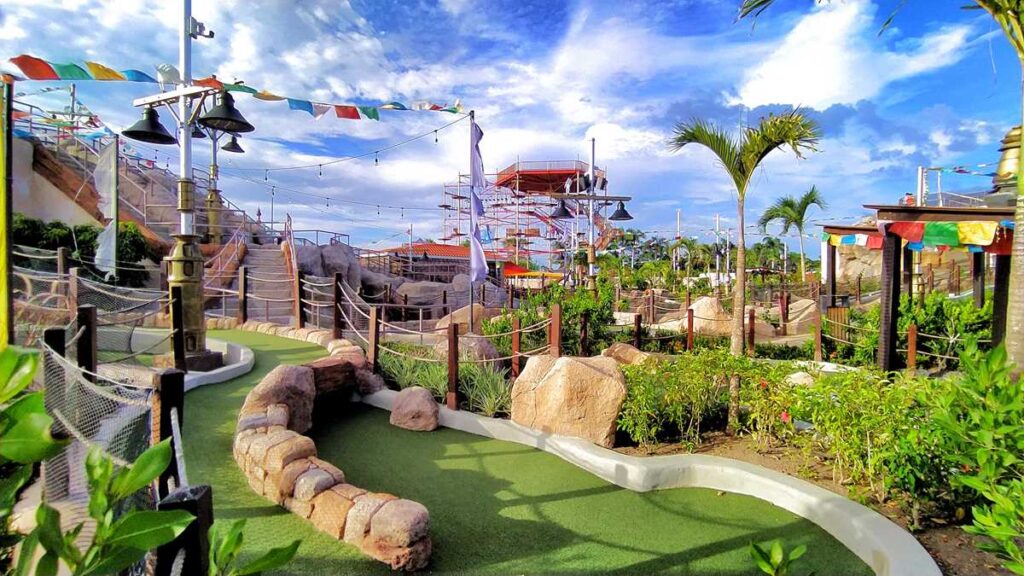 Minigolf Experience at Katmandu Park Punta Cana