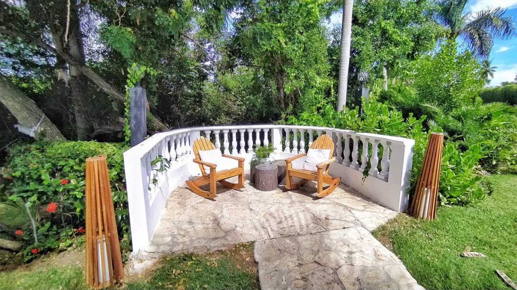 Wonderful tropical gardens at Melia Punta Cana Beach Resort Adults Only