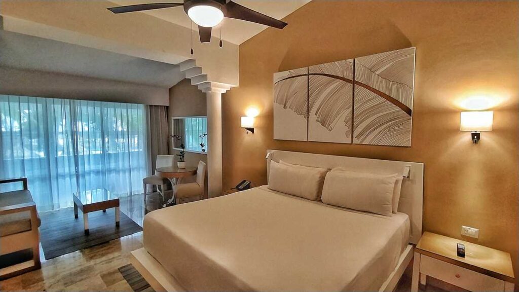 Melia Punta Cana Beach Resort rooms - here a Deluxe room, the standard category
