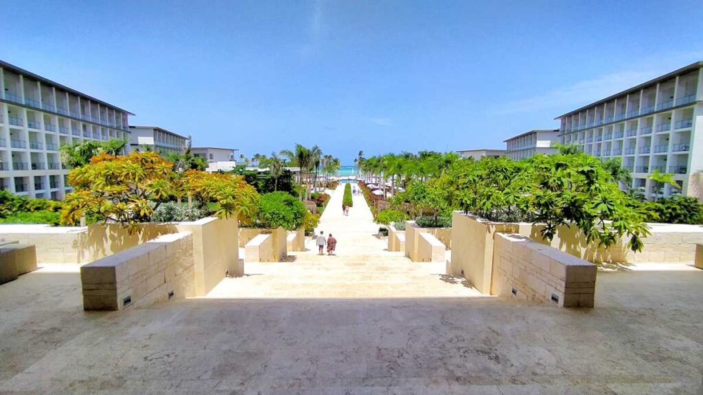 The luxury resort Hyatt Zilara Cap Cana in Punta Cana