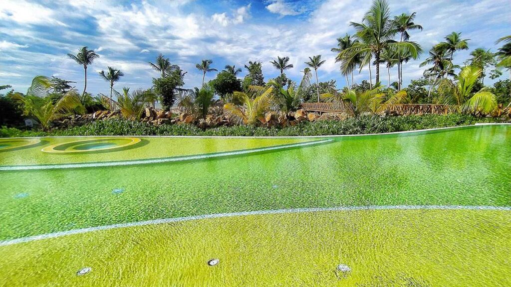 The quiet Pool Bliss at Temptation Punta Cana