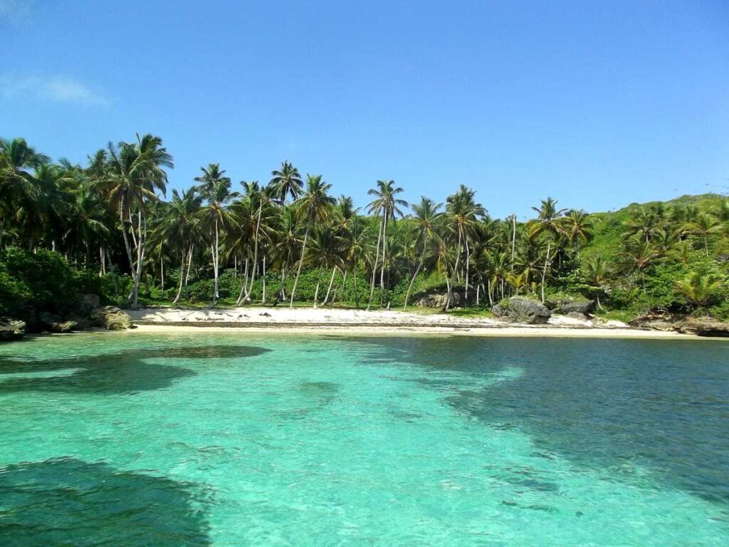 Playa Madame, one of the pristine beaches close to Las Galeras