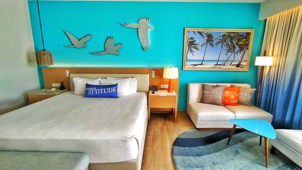 One of Margaritaville Cap Canas rooms