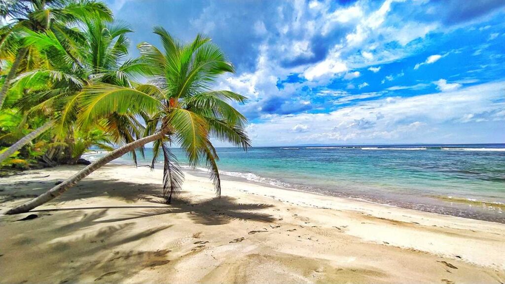 The wonderful and remote beach at Playa Esmeralda between Miches and Punta Cana