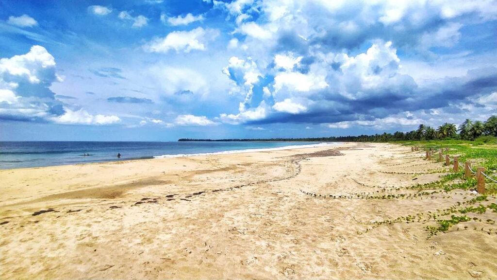 The wonderful and remote beach at Playa Esmeralda between Miches and Punta Cana