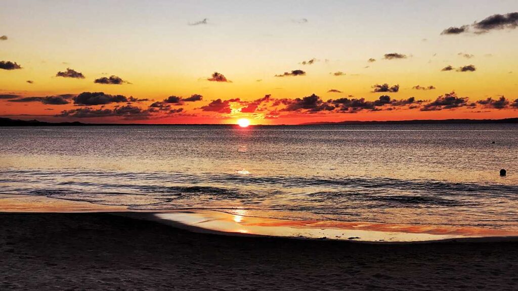 Sunset view at Viva Miches