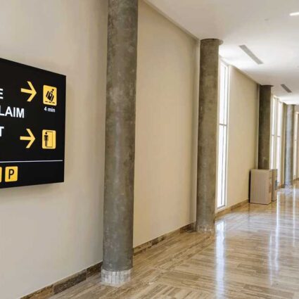 The arrival hall at Punta Cana International Airport