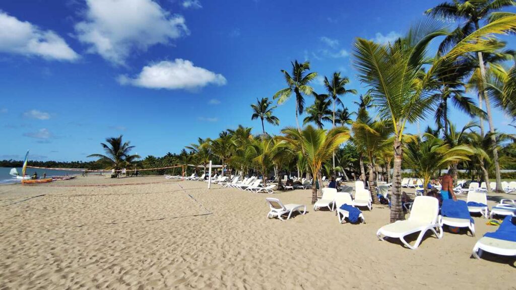Beach view at Viva Miches