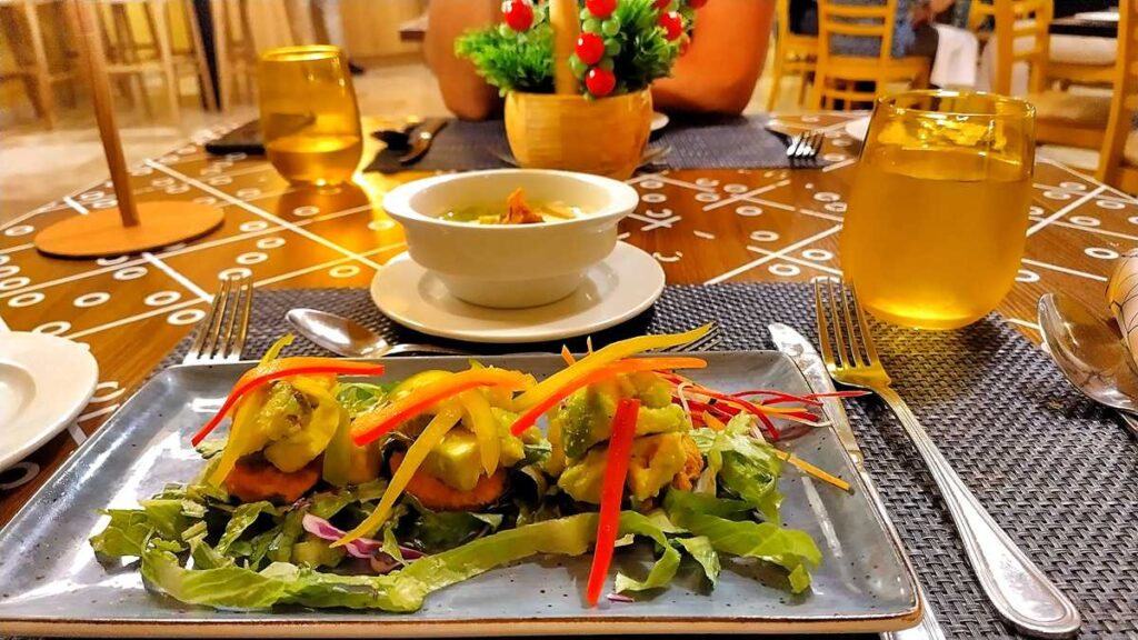 Latin-themed dinner experience