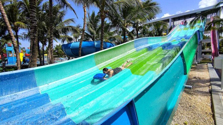 The water park at Riu Palace Bavaro.