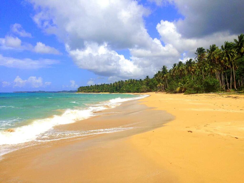 Amazing and mile-long Playa Coson close to Las Terrenas