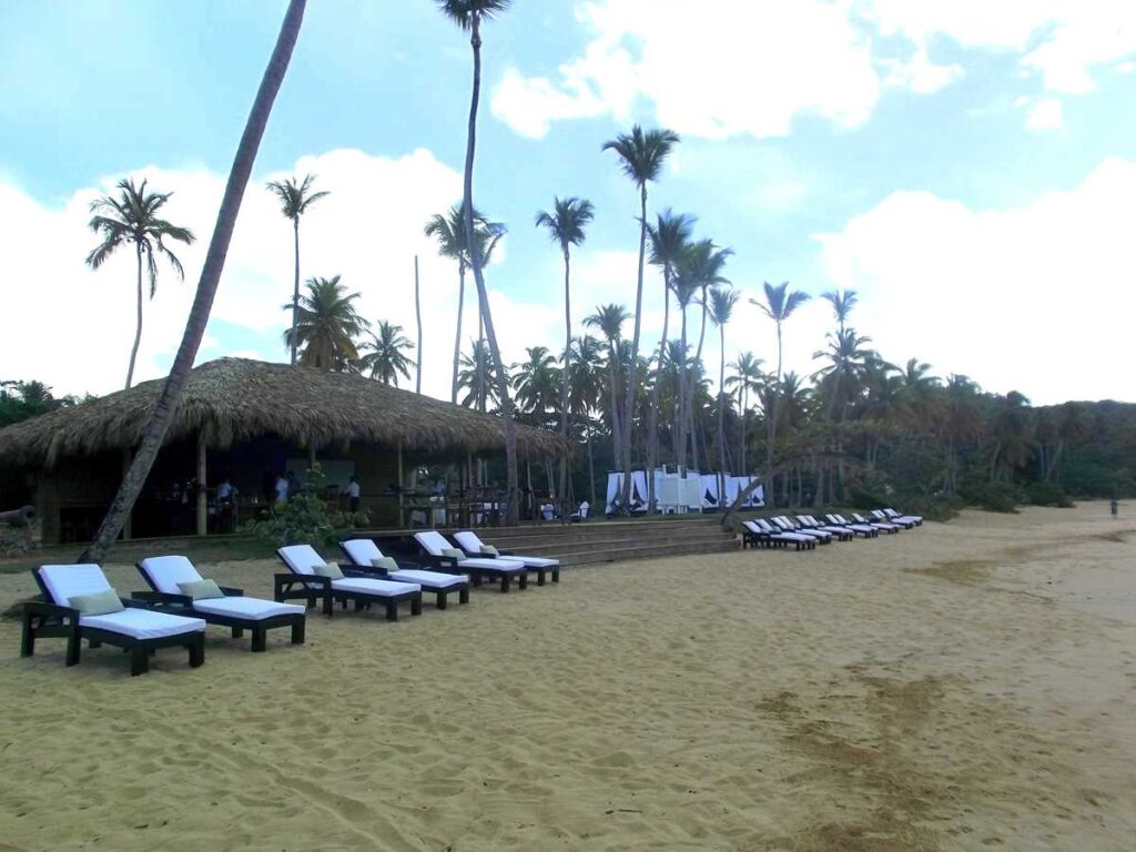 Playa Moron on the Samana peninsula