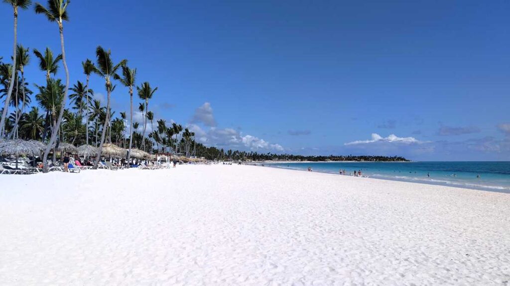 Bavaro Beach along Playa Arena Blanca in Punta Cana