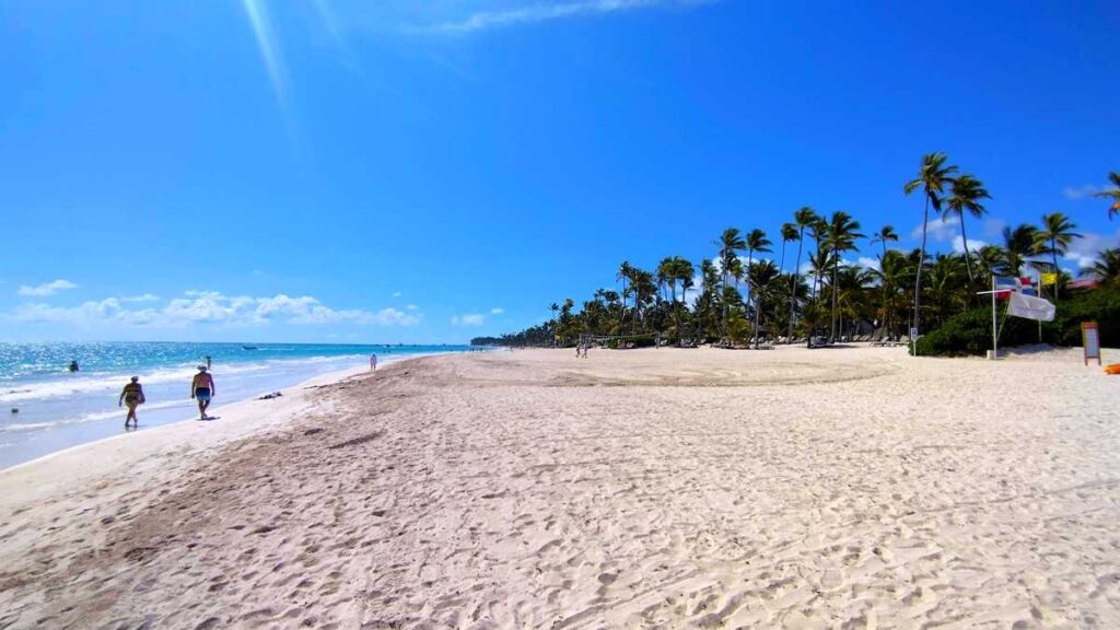 Bavaro Beach along Playa Arena Blanca in Punta Cana