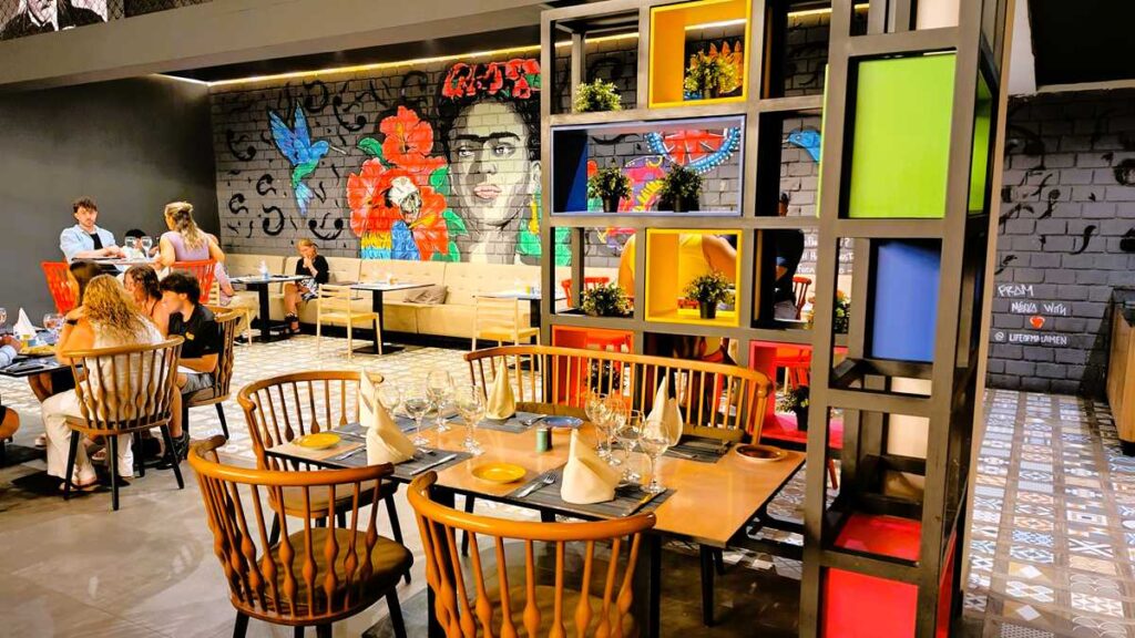 The Mexican restaurant at Grand Bavaro Princess in Punta Cana