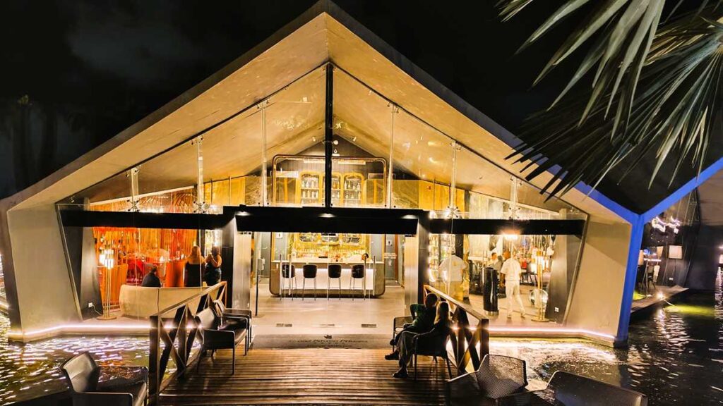 The Indian and Italian restaurant at Grand Bavaro Princess in Punta Cana