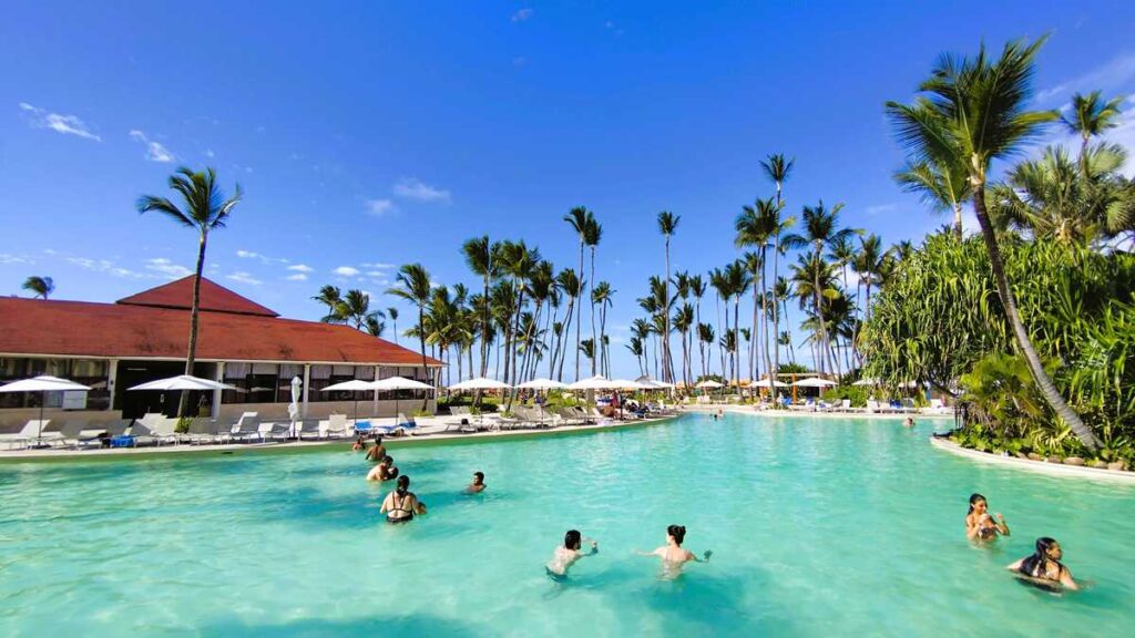 The pool at Grand Bavaro Princess in the Dominican Republic