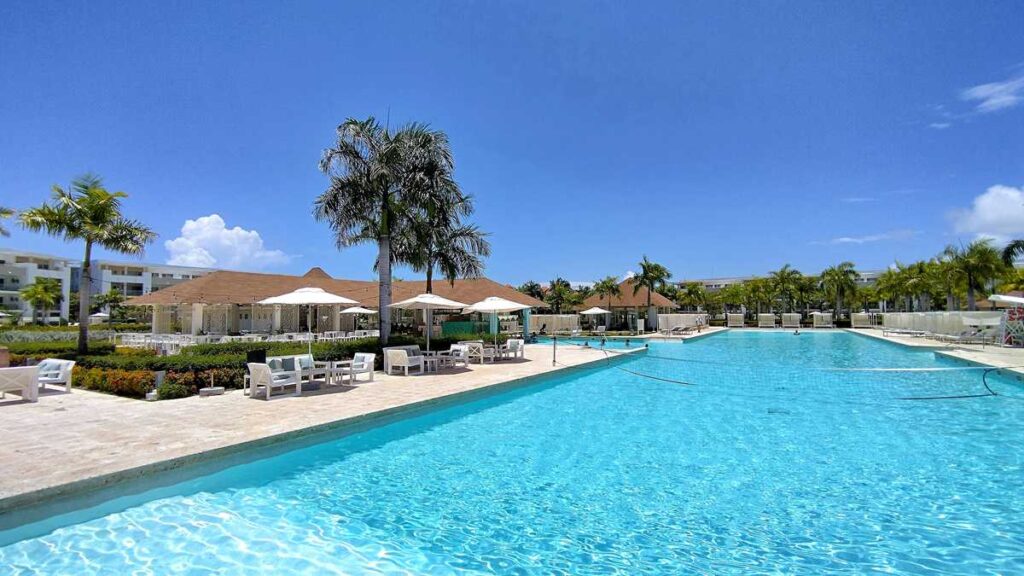 Expansive, crystal-clear pools at Paradisus Grand Punta Cana