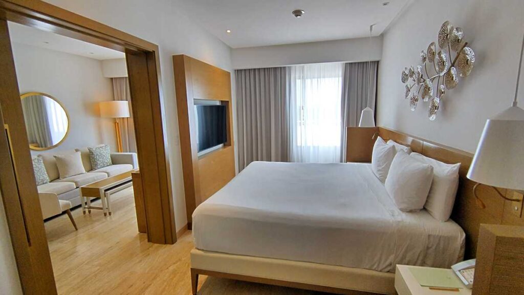 Spacious and stylish suites designed for comfort and luxury at Paradisus Grand Cana.