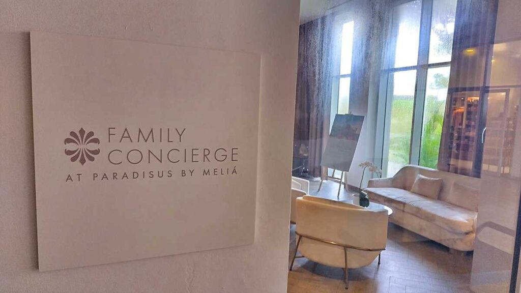 Family Concierge guests enjoy exclusive check-in and elevated suite amenities at Paradisus Gran Cana