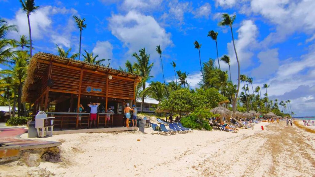 The beach at Grand Palladium Punta Cana