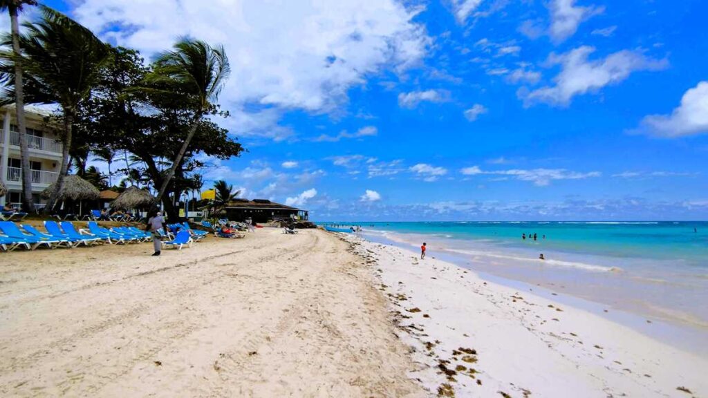 The beach at Vik Arena Blanca Resort Cayena, Punta Cana