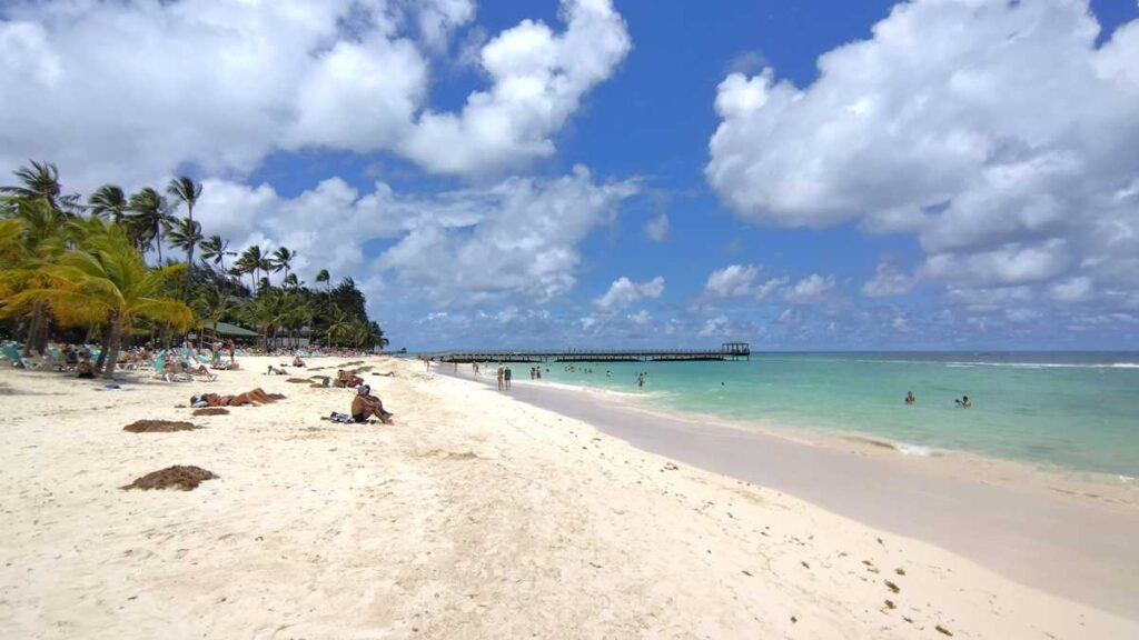 The beach at Punta Cana Impressive Resort
