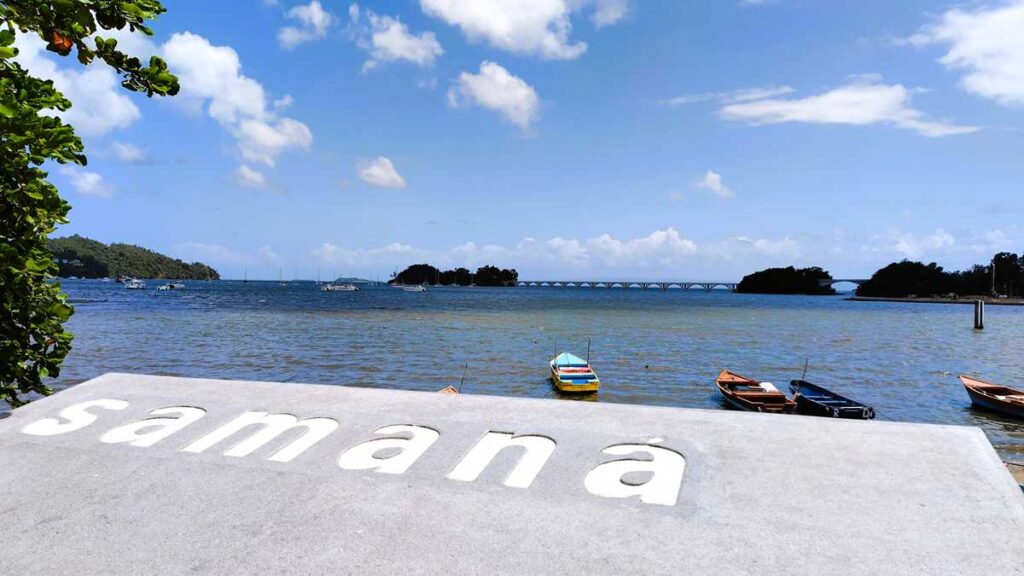 The peninsula of Samana one of the most beautiful provinces in the Dominican Republic