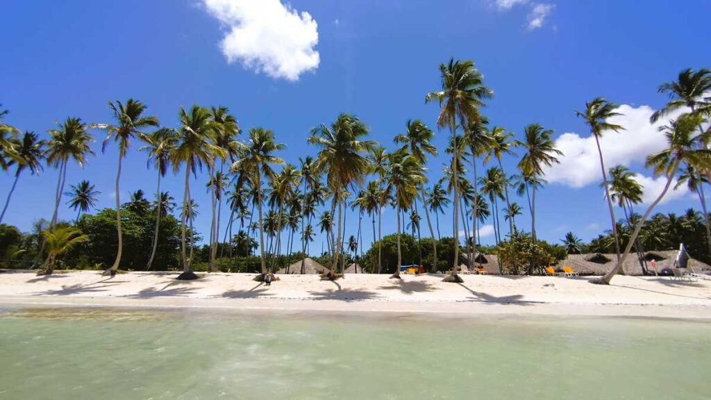 The incredibly beautiful Aserradero Beach in Las Galeras, next to Wyndham Alltra Samana