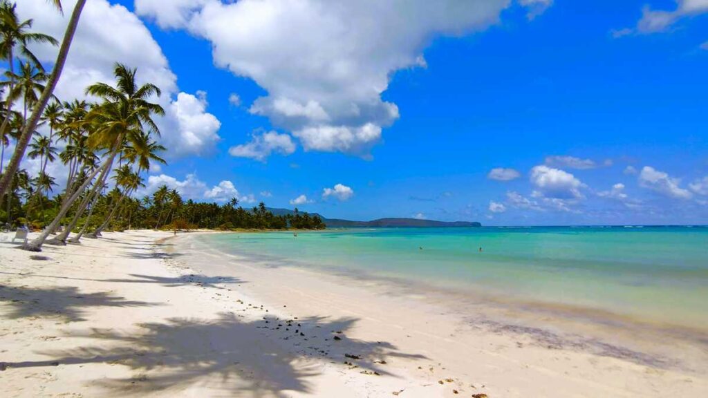 The incredibly beautiful Aserradero Beach in Las Galeras, next to Wyndham Alltra Samana