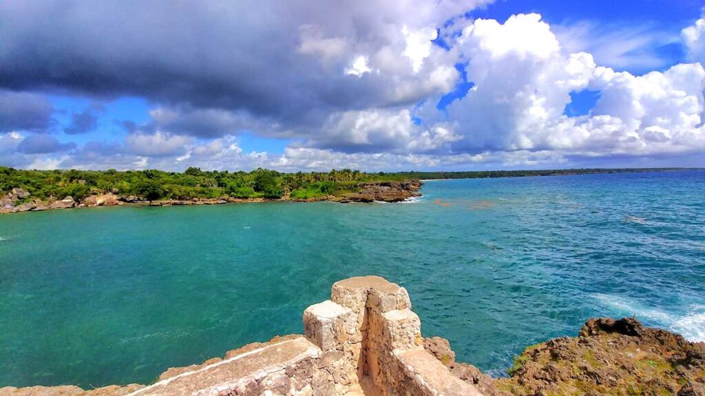 Boca de Yuma, a typical fishing village in the Dominican Republic