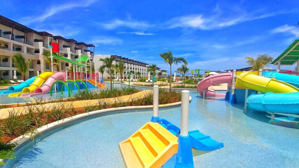 The new Dreams Macao Beach Resort in Macao, Punta Cana - the kids water park