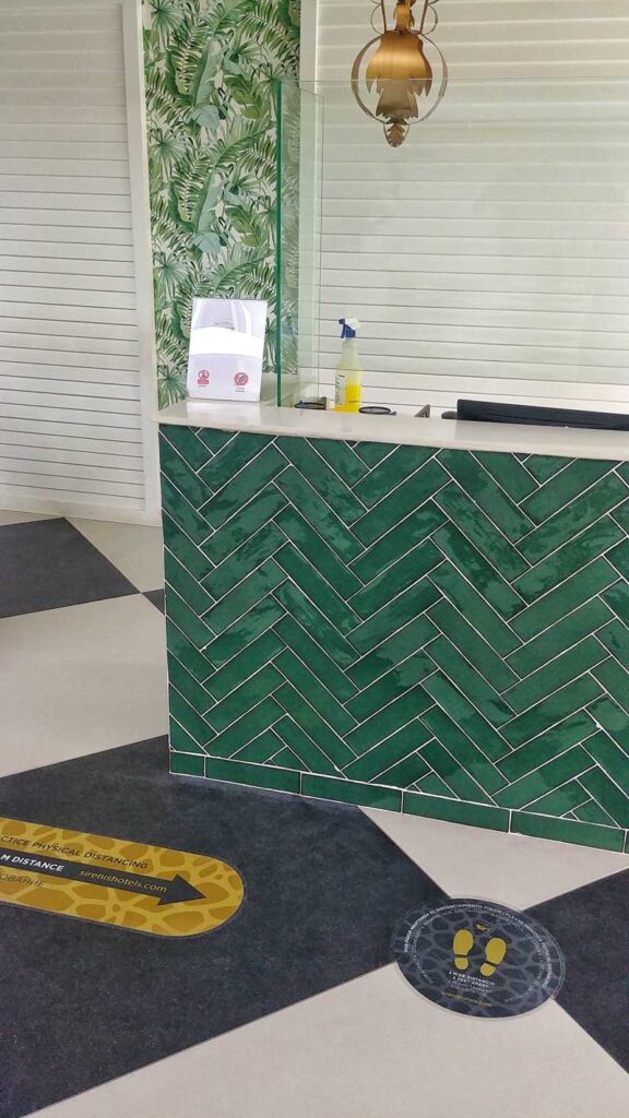 Covid-19 hygienic protocol at Grand Sirenis Punta Cana