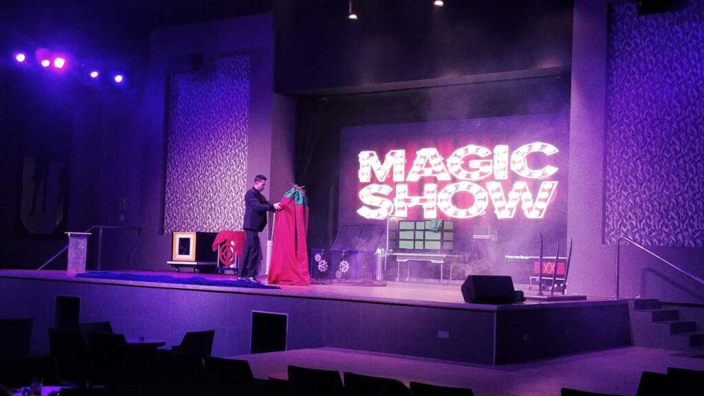 The daily entertainment show at RIU Palace Punta Cana