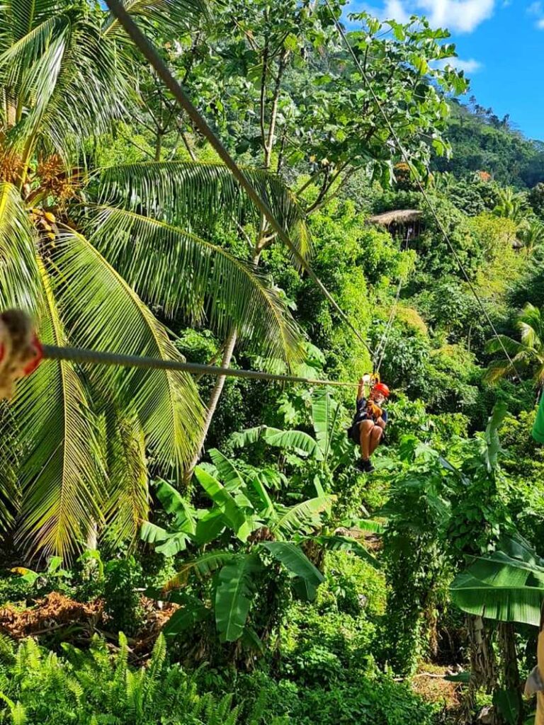 Zipline Tour in Punta Cana in the Anamuya Mountains