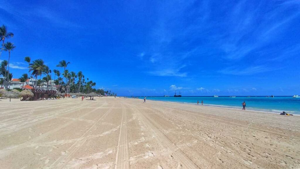 Bavaro Beach at the section of Secrets and Dreams Royal Beach