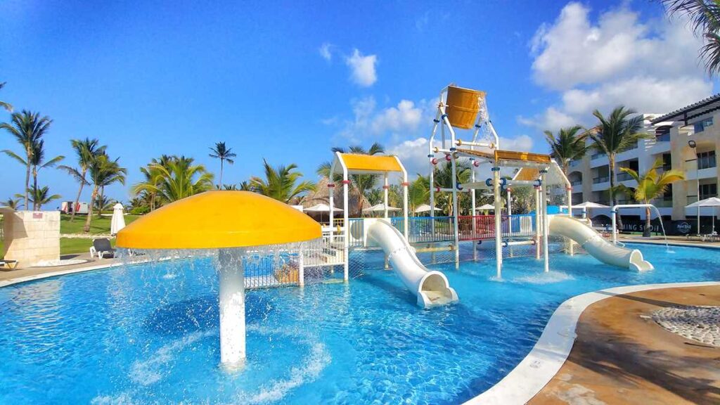 The water park for children at Hard Rock Hotel and Casino Punta Cana