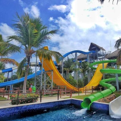 Royalton Punta Cana and Royalton Splash do have their own water park in Punta Cana